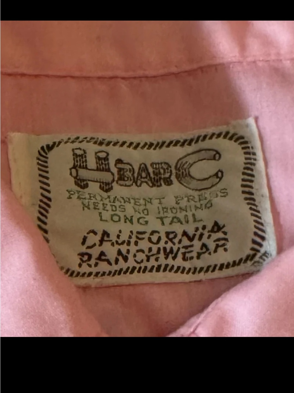 Vintage - H BAR C RANCHWEAR - Pearl Snap - Butterfly Embroidered Western Shirt - Picture 9 of 12
